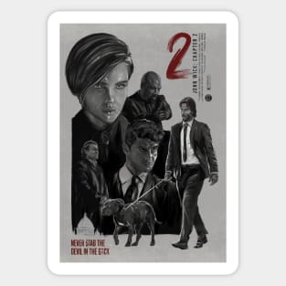 John Wick Chapter 2 Sticker